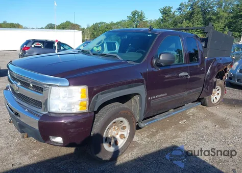 2009 Chevrolet Silverado 1500 Lt из США, поврежденный, VIN 2GCEK29JX91116184
